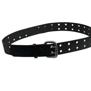 Black Leather Belt